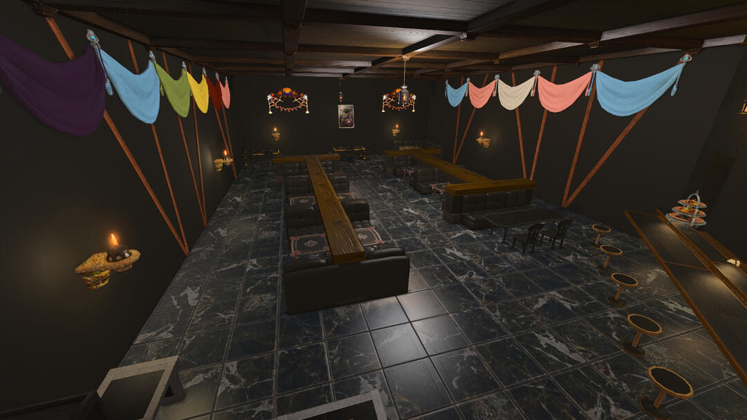 Goth IHOP Interior